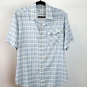 Vintage Levi's 1980s Olympic Games USA Western Shirt Check Men Y2K Size L